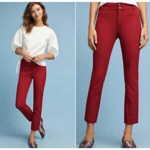 The essential slim by Anthropologie, Red, Size 0
